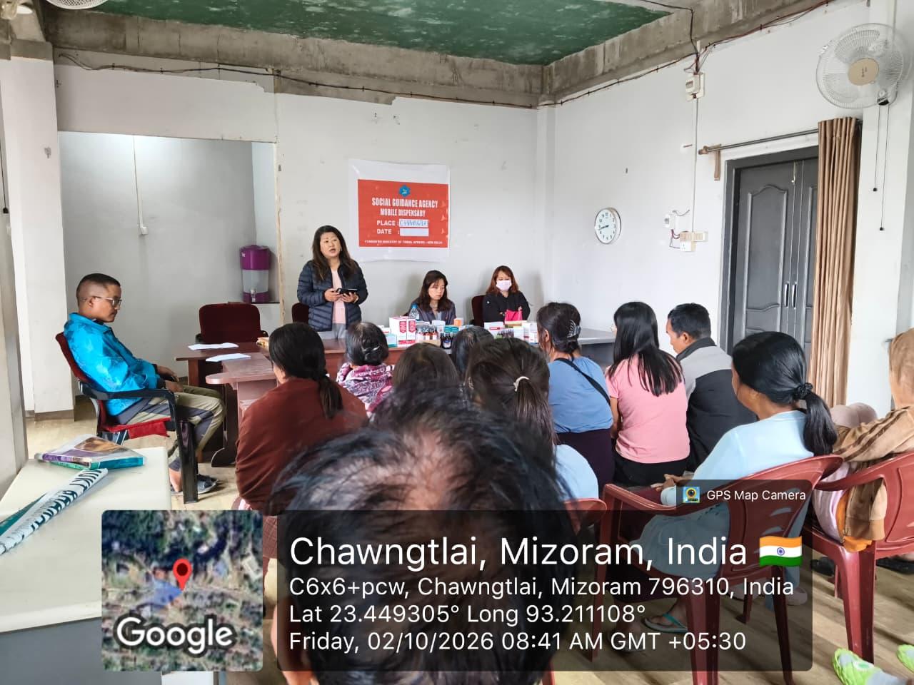 Mobile Medical Unit at Chawngtlai